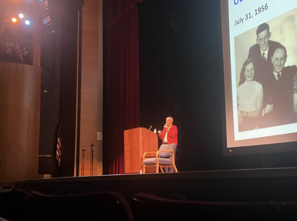 Holocaust survivor shares important message to students